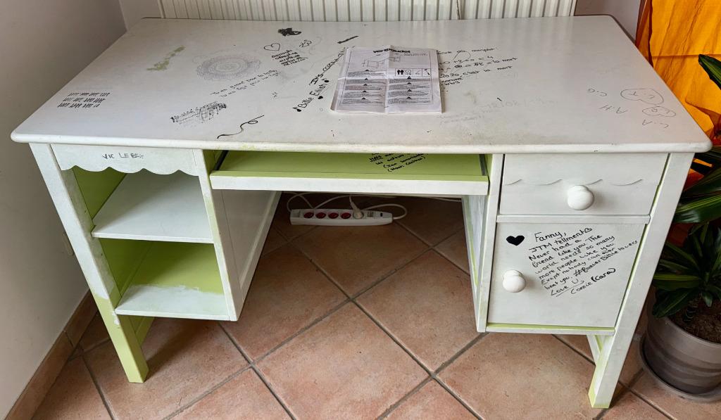 bureau Gaufrette Verbaudet en bois, Enlèvement, Utilisé, Autres types