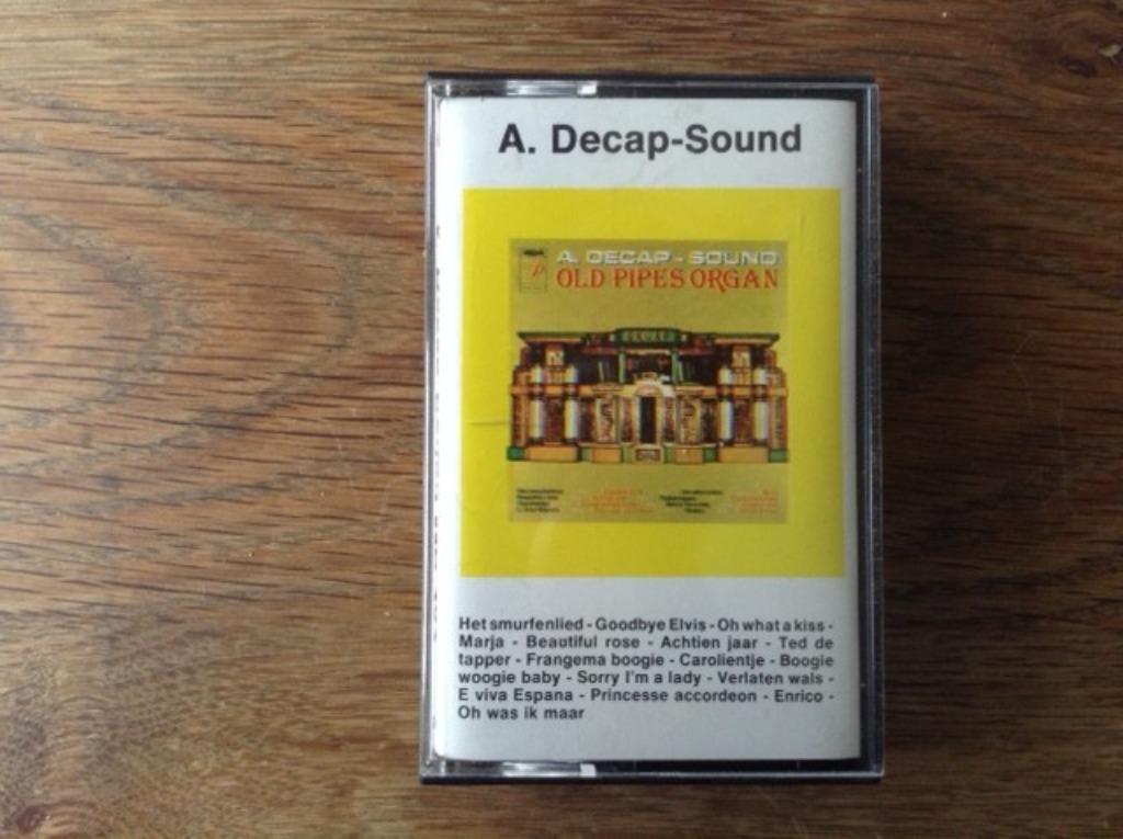 muziekcassette decap organ antwerp, Ophalen of Verzenden, Overige genres, 1 bandje, Origineel