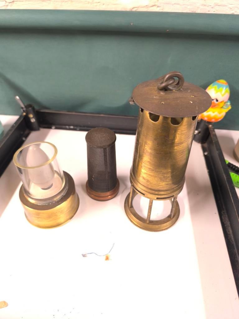 Lampe mineur en cuivre, Antiquités & Art, Antiquités | Bronze & Cuivre, Enlèvement, Cuivre