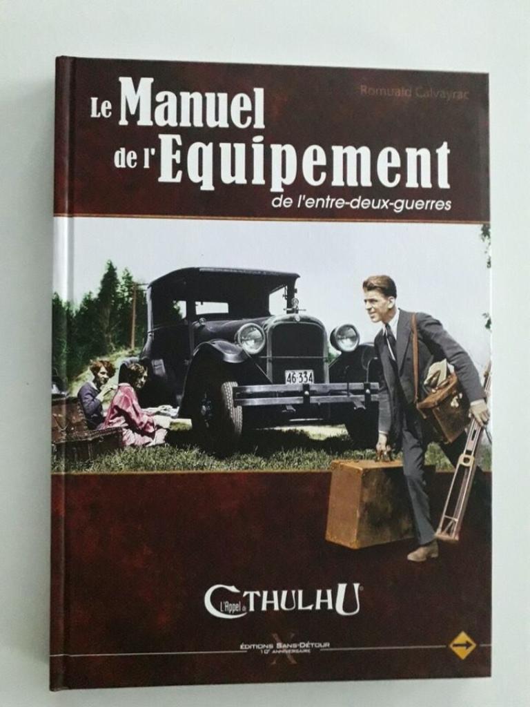 jdr L'APPEL DE CTHULHU Le Manuel de l'équipement / v6, Enlèvement ou Envoi, Comme neuf, Sans-Détour