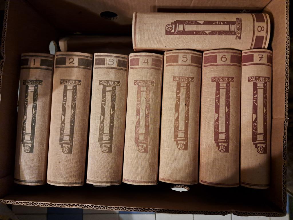 Boeken De 10 Delen Werken van Joost van de Vondel 1656-1660, Ophalen, Gelezen, Joost van de Vondel