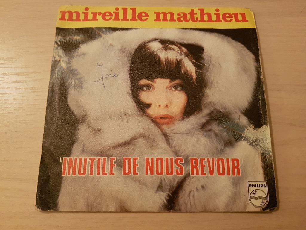 disque vinyl 45 tours Mireille Mathieu, CD & DVD, Vinyles | Pop, Comme neuf, Enlèvement ou Envoi