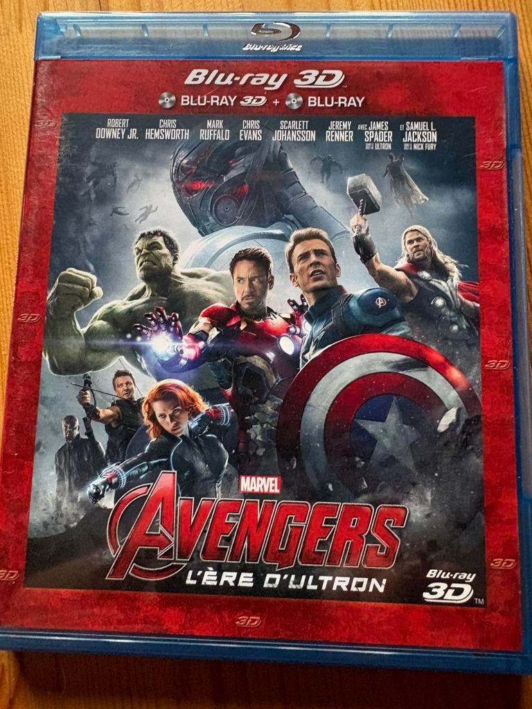 Avengers l'ére d'Ultron blu ray, Ophalen of Verzenden, Gebruikt