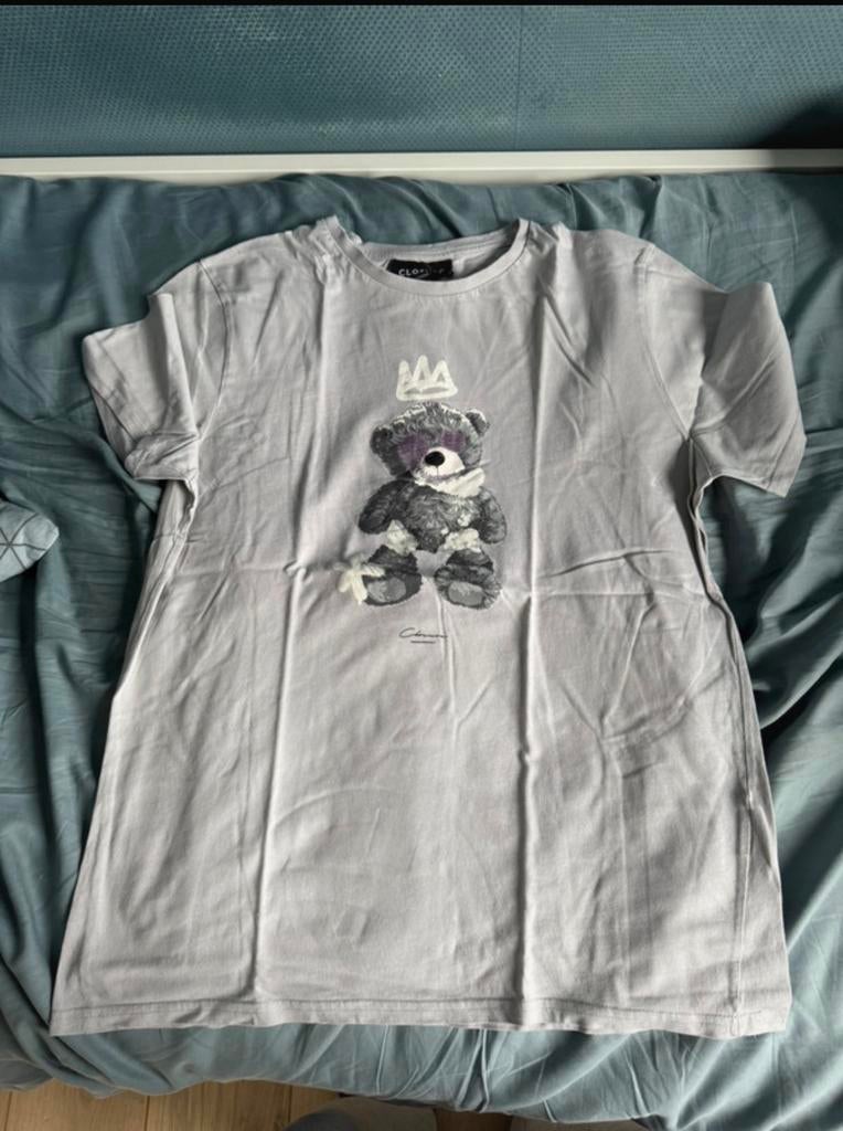 Slim fit t shirt, Ophalen, Zo goed als nieuw, Maat 52/54 (L), Grijs