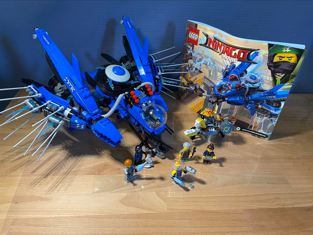 Lego Ninjago Bliksemstraaljager 70614, Ophalen of Verzenden, Zo goed als nieuw, Complete set, Lego