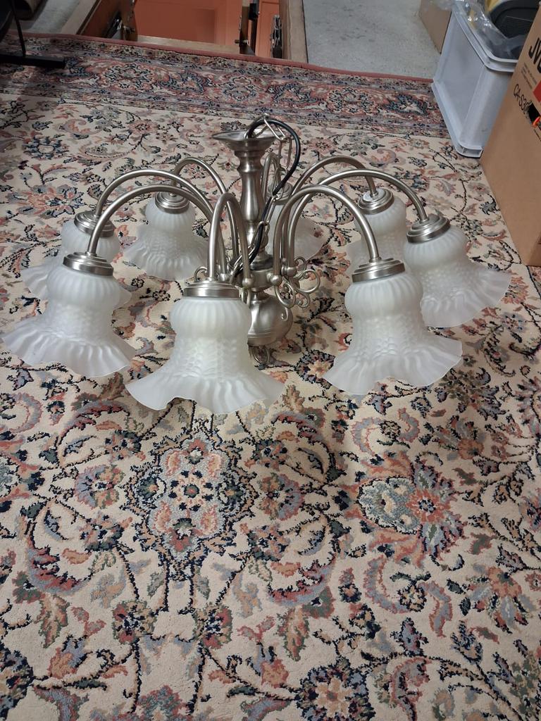 Vintage luster, Huis en Inrichting, Ophalen, Gebruikt