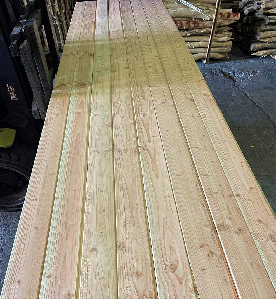 ACTIE : Douglas planken / planchette / Rabat 18x130mm, Minder dan 25 mm, Nieuw, Ophalen of Verzenden, Plank