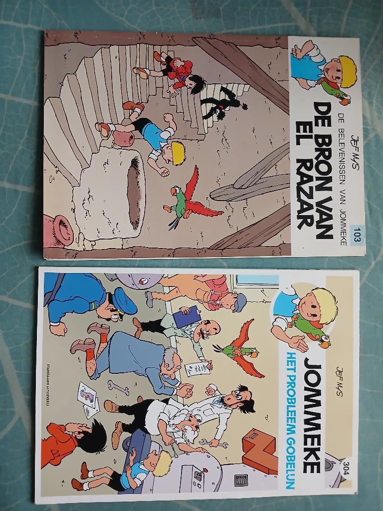 Strip jommeke, Enlèvement