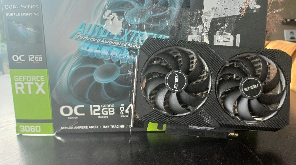 ASUS Dual RTX 3060 12GB (O12G V2), Ophalen, GDDR6, PCI-Express 4, Zo goed als nieuw