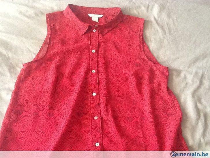 Chemisier sans manche, Kleding | Dames, Ophalen of Verzenden, Gedragen, Maat 38/40 (M), Rood