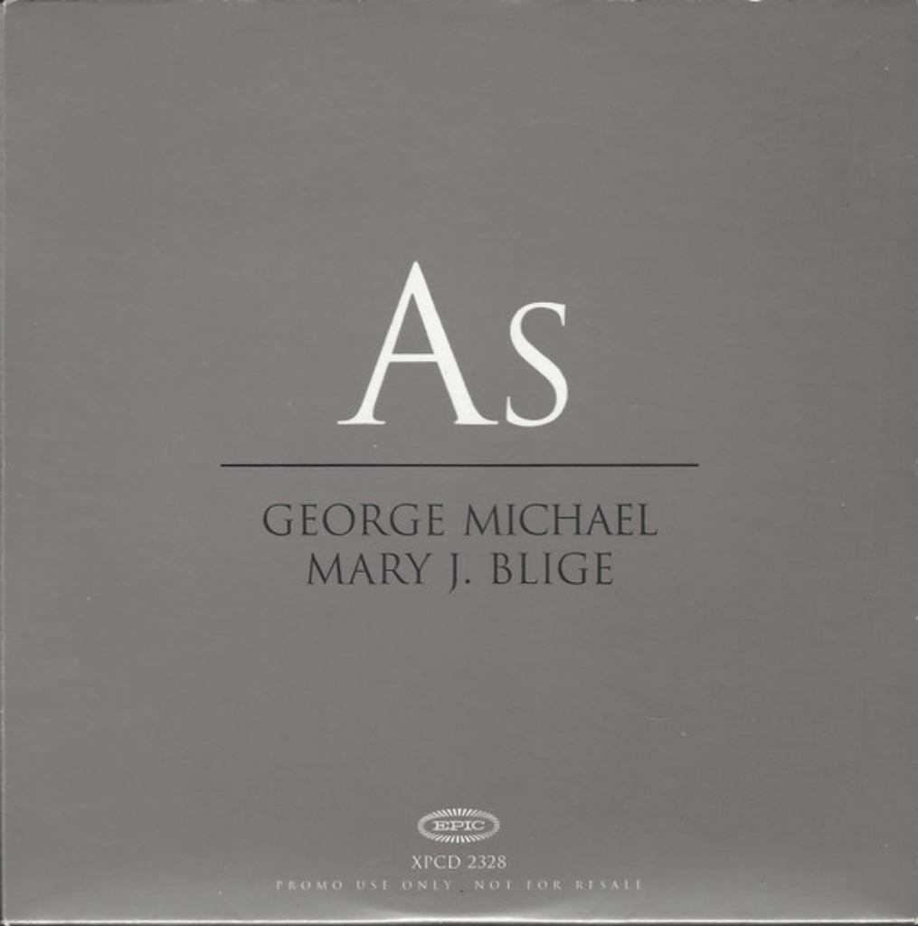 GEORGE MICHAEL MARY J.BLIGE -  AS - PROMO CD SINGLE - (WHAM), Cd's en Dvd's, Cd Singles, 1 single, Verzenden, Zo goed als nieuw