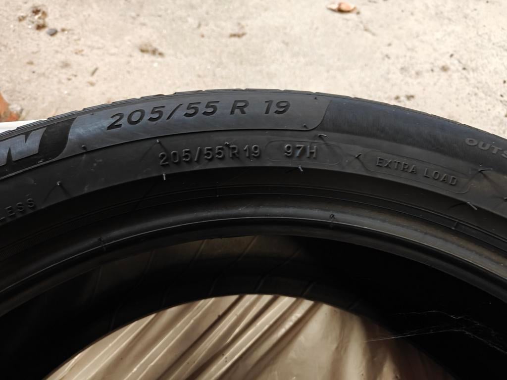 4 x Michelin E Primacy 205/55 R 19 97H, Auto-onderdelen, Banden en Velgen, Ophalen, Gebruikt, Band(en), Zomerbanden