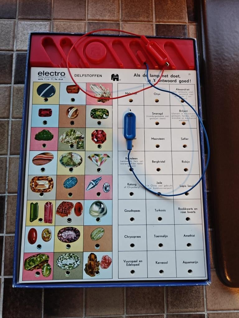 Electro met 25 kaarten, Ophalen