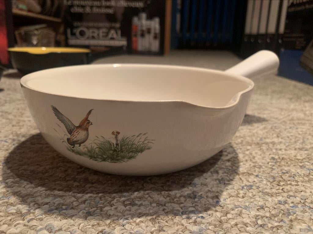 Poêlons / Caquelons Villeroy & Boch Luxembourg années 60, Maison & Meubles, Utilisé, Autres matériaux, Autres types