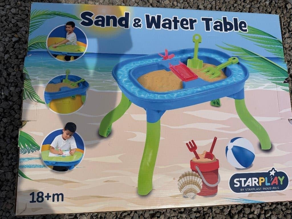 Zand en Watertafel, Ophalen, Zo goed als nieuw