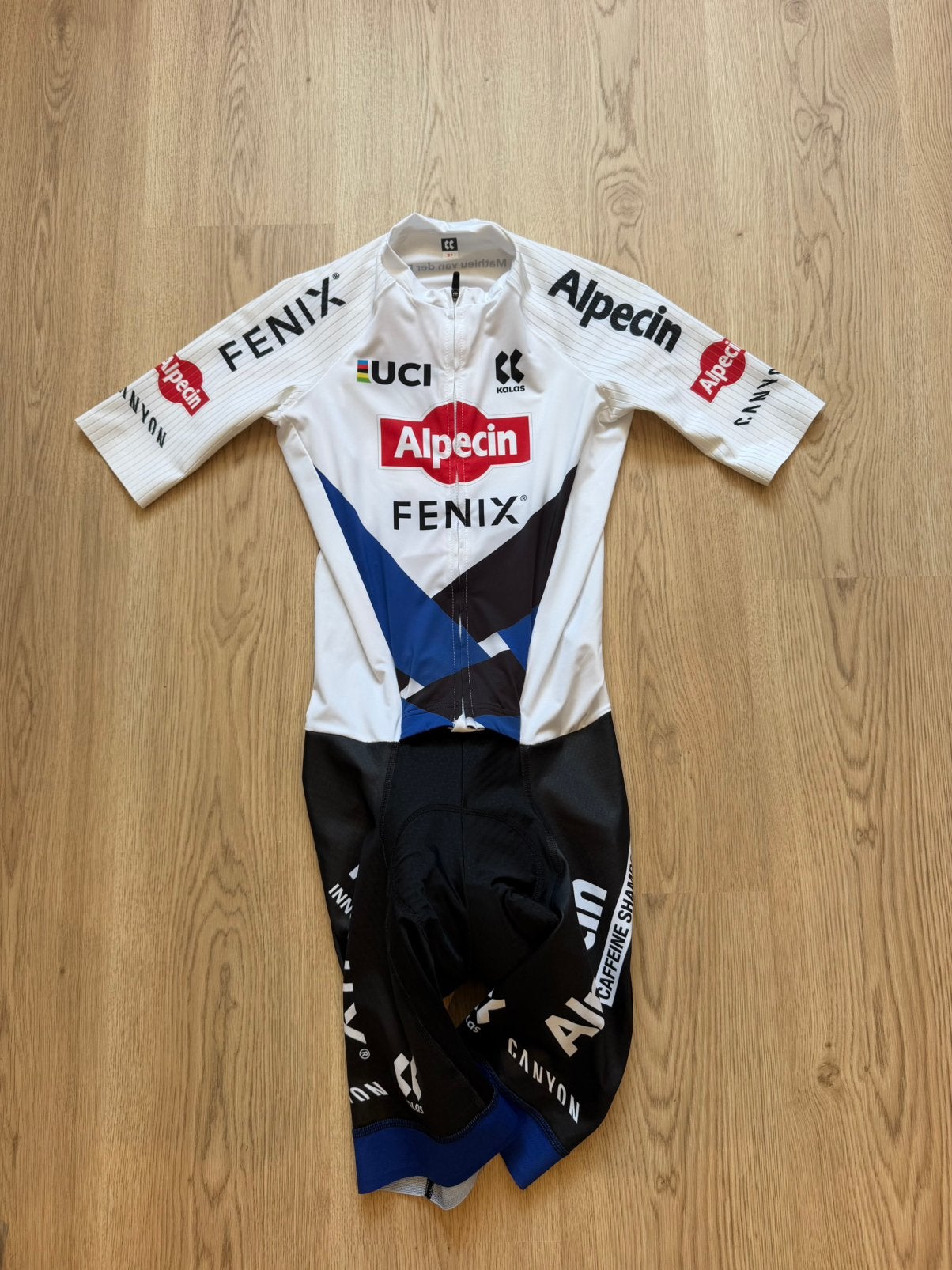 Wielertrui/koerstrui Mathieu Van Der Poel, Fietsen en Brommers, Fietsaccessoires | Fietskleding, Ophalen of Verzenden, Zo goed als nieuw