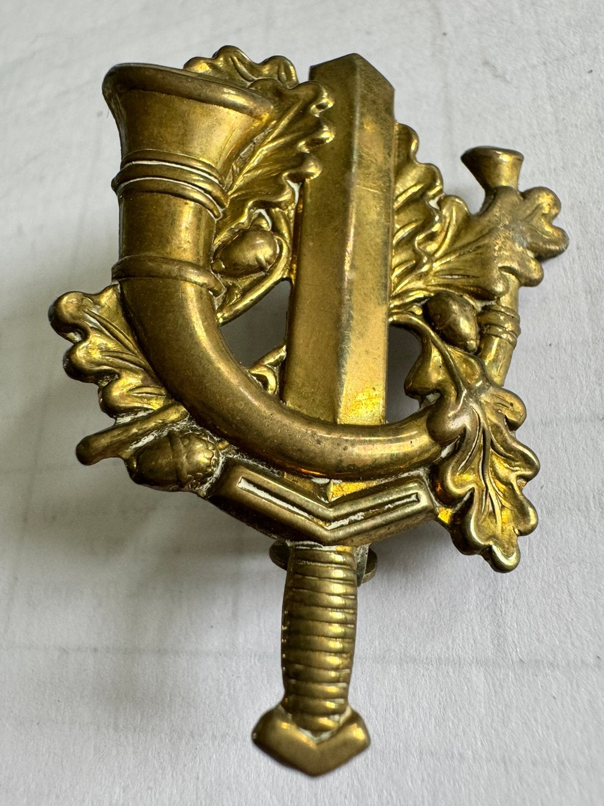 Insigne NL regiment limburgse jägers, Ophalen of Verzenden, Landmacht, Embleem of Badge