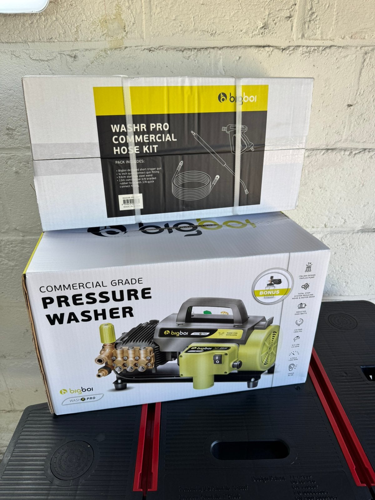 BigBoi WashR PRO – Nieuw in doos, Ophalen, Nieuw, Elektrisch, Met regelbare waterdruk