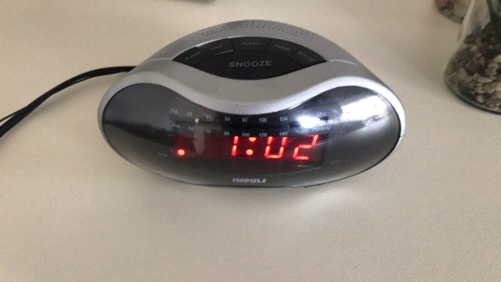 Radiowekker wekkerradio, Elektronische apparatuur, Wekkers, Ophalen of Verzenden, Zo goed als nieuw