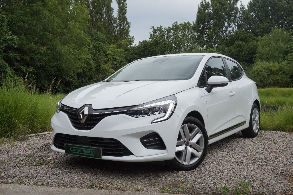 Renault Clio limited 12/2020 59000km 1 jaar garantie, Achat, Euro 6, Entreprise, Noir
