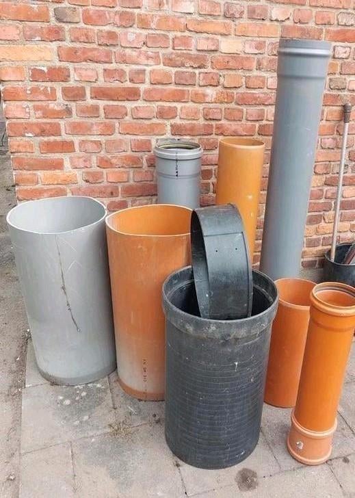 Allerlei PVC buizen, afvoerbuizen en hulpstukken, Doe-het-zelf en Bouw, Ophalen