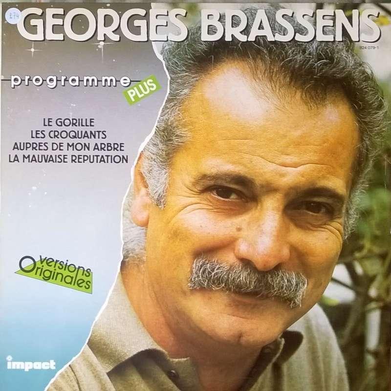 LP George Brassens - Programme Plus, Enlèvement ou Envoi, Comme neuf, 12 pouces
