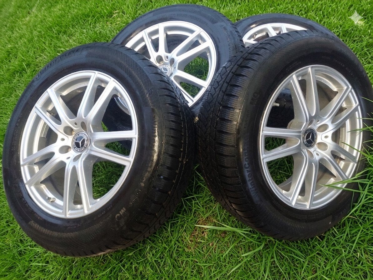 jantes d’origine Mercedes + pneus hiver pour GLC X254 18 p, Enlèvement, Pneus hiver, Pneu(s)