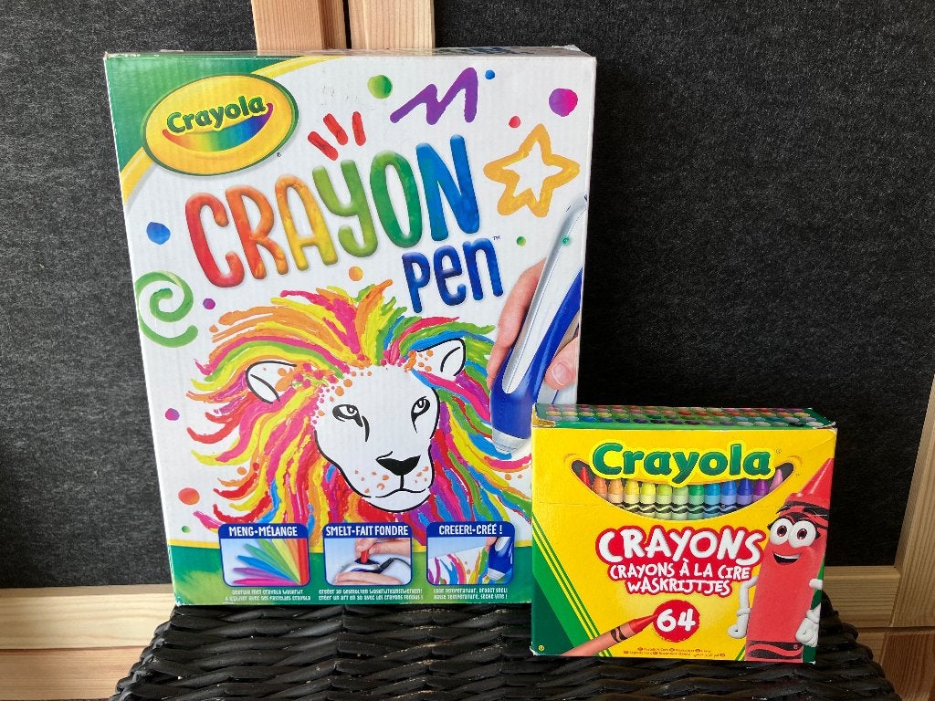 Crayon pen crayola en set wasco, Ophalen of Verzenden, Zo goed als nieuw, Overige typen