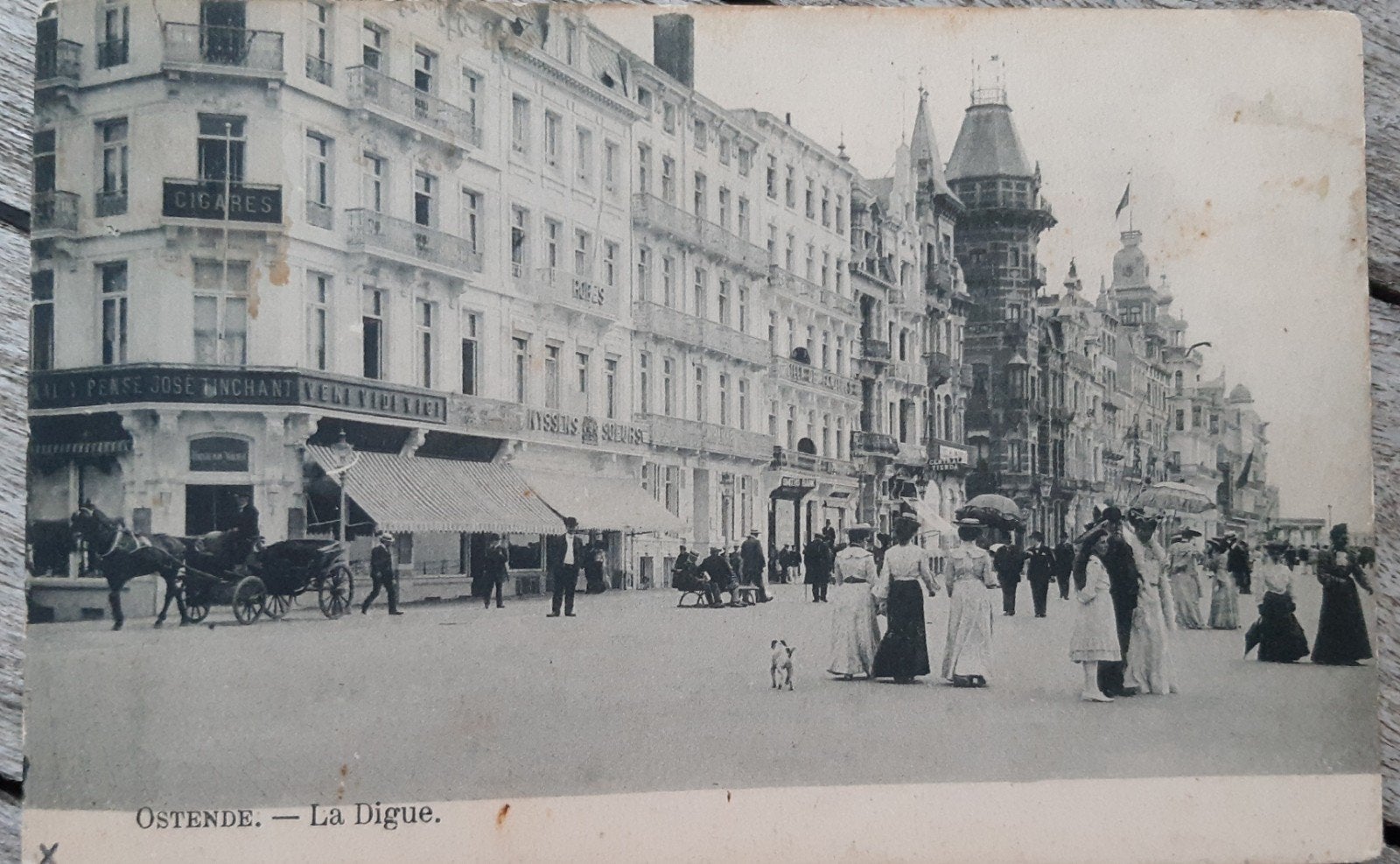OOSTENDE OSTENDE le jour de ZEEDIJK 1903 !, Enlèvement ou Envoi
