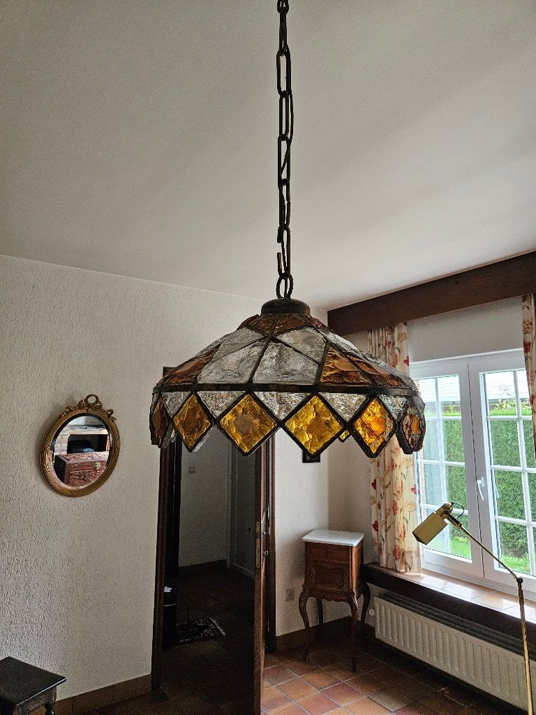 luchter venetiaans glas, Enlèvement, Utilisé, Verre