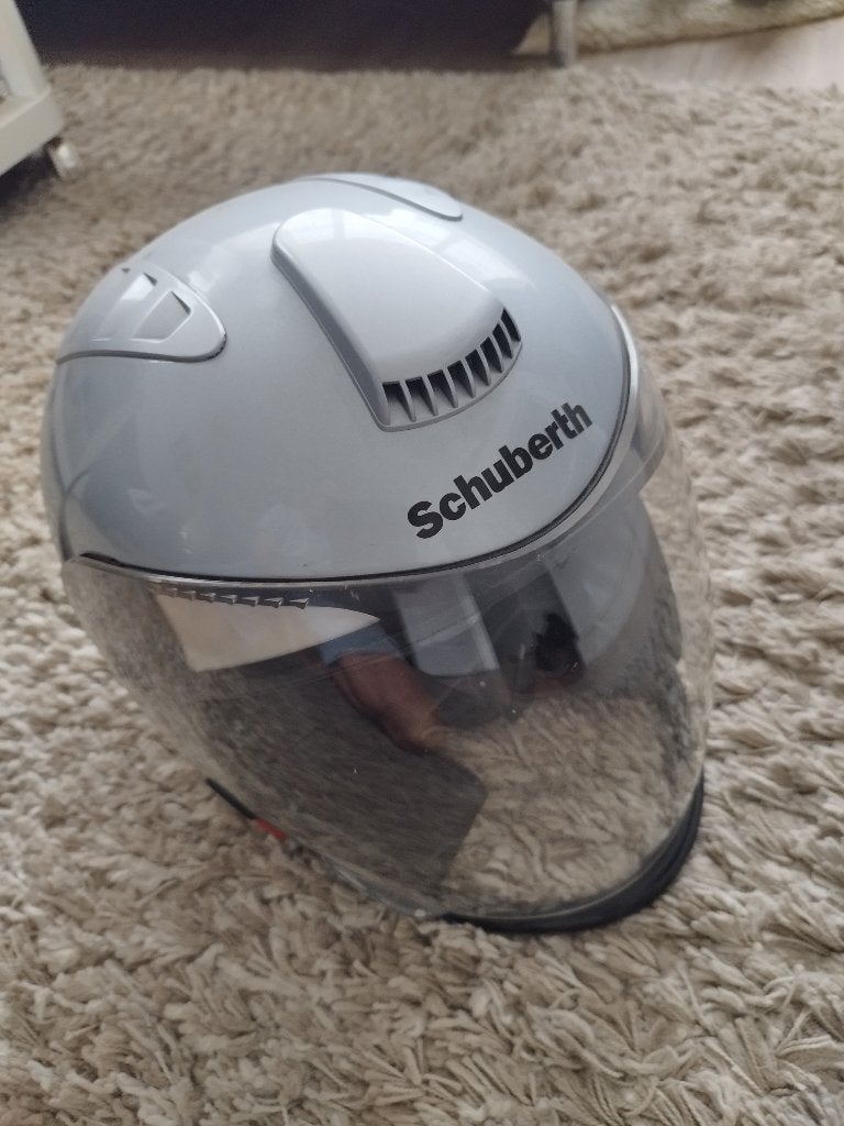 motorhelm Schuberth maat medium, Motos, Autres marques, M, Seconde main, Enlèvement