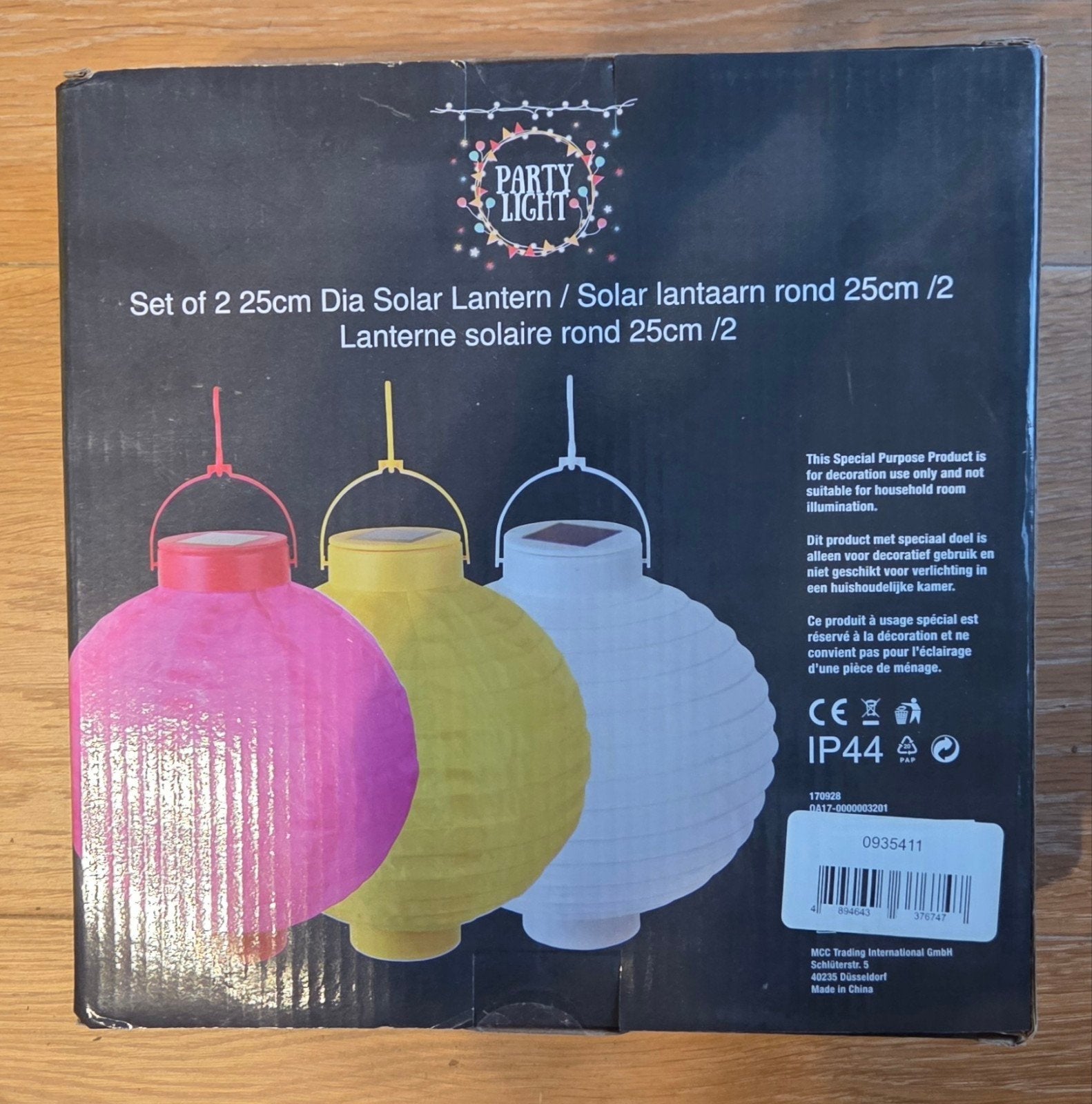 2 dozen solar lantaarn nieuw, Ophalen