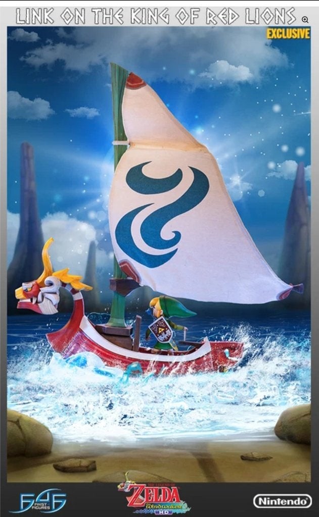 F4F Zelda Windwaker Link op The King Of Red Lions Vers exclu, Ophalen, Nieuw, Fantasy