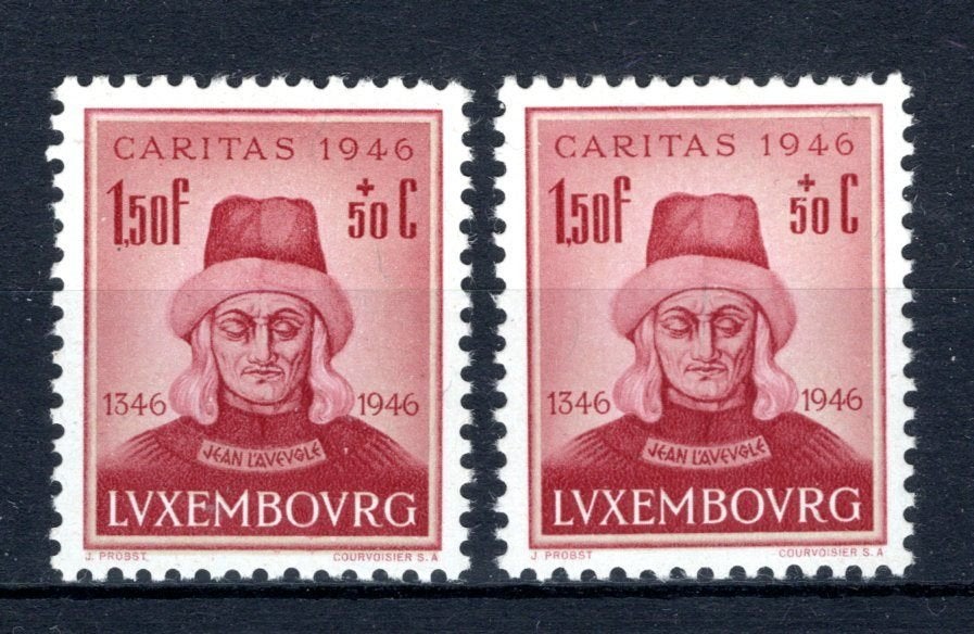 LUXEMBOURG Yt. 389 MNH** 1946, Envoi, Luxembourg, Non oblitéré