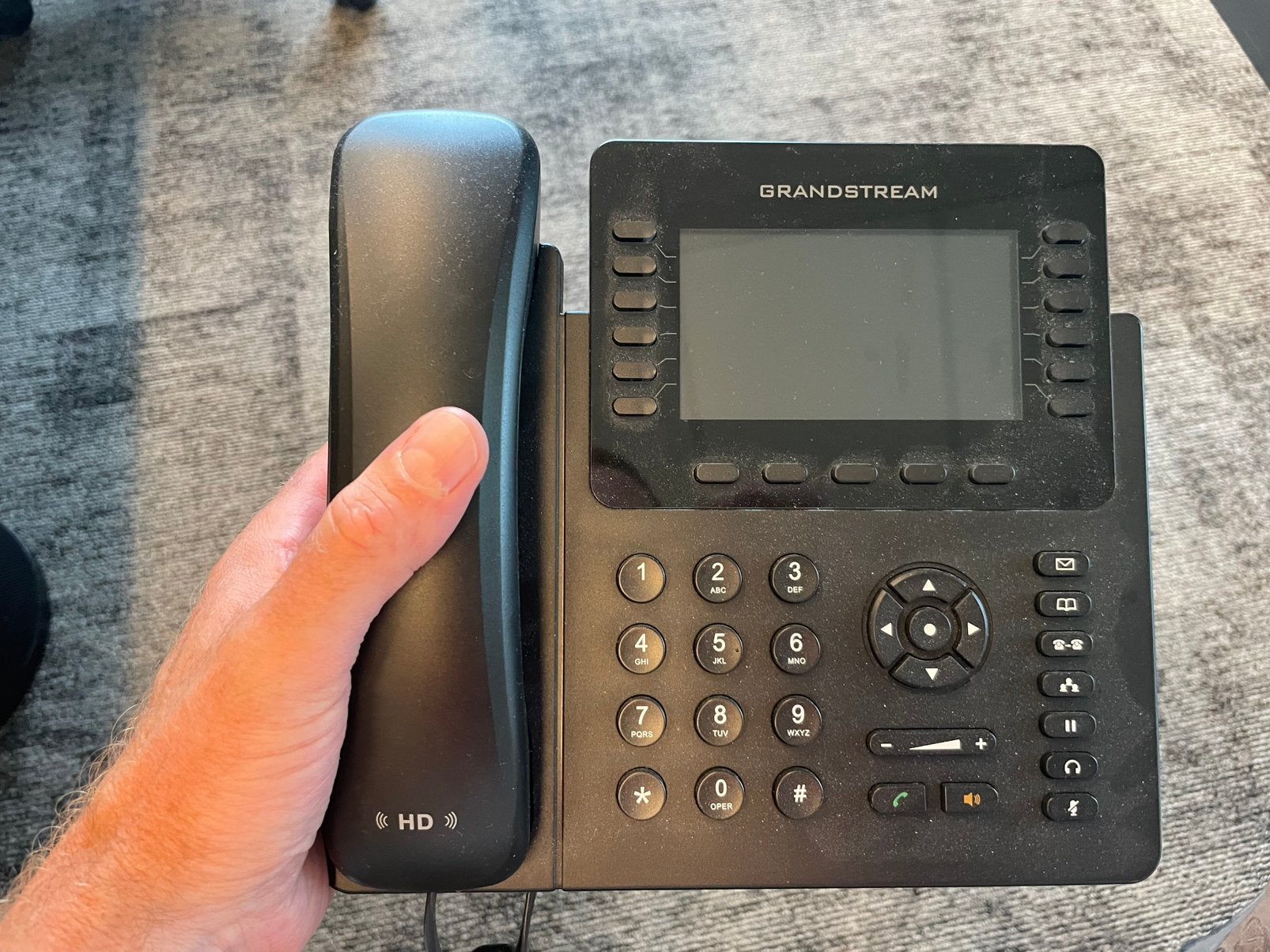 3 combinés téléphone IP haut de gamme, Ophalen of Verzenden, Zo goed als nieuw, Telefoon