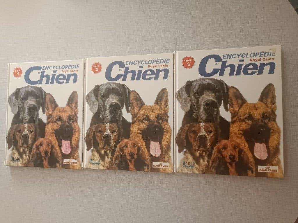 Encyclopédie du chien Royal Canin 1,2 et 3, Boeken, Encyclopedieën, Ophalen, Zo goed als nieuw, Dieren