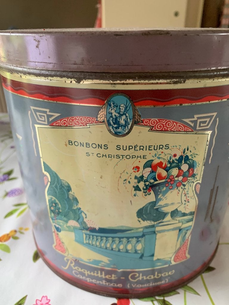 Blikken bonbons doos, Verzamelen, Ophalen, Gebruikt, Overige