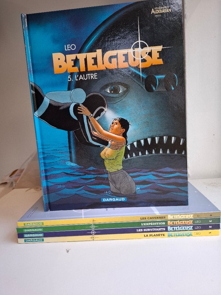 BETELGEUSE TOMES 1 à 5 SERIE COMPLETE TBE LEO REED, Série complète ou Série, Enlèvement ou Envoi, Comme neuf