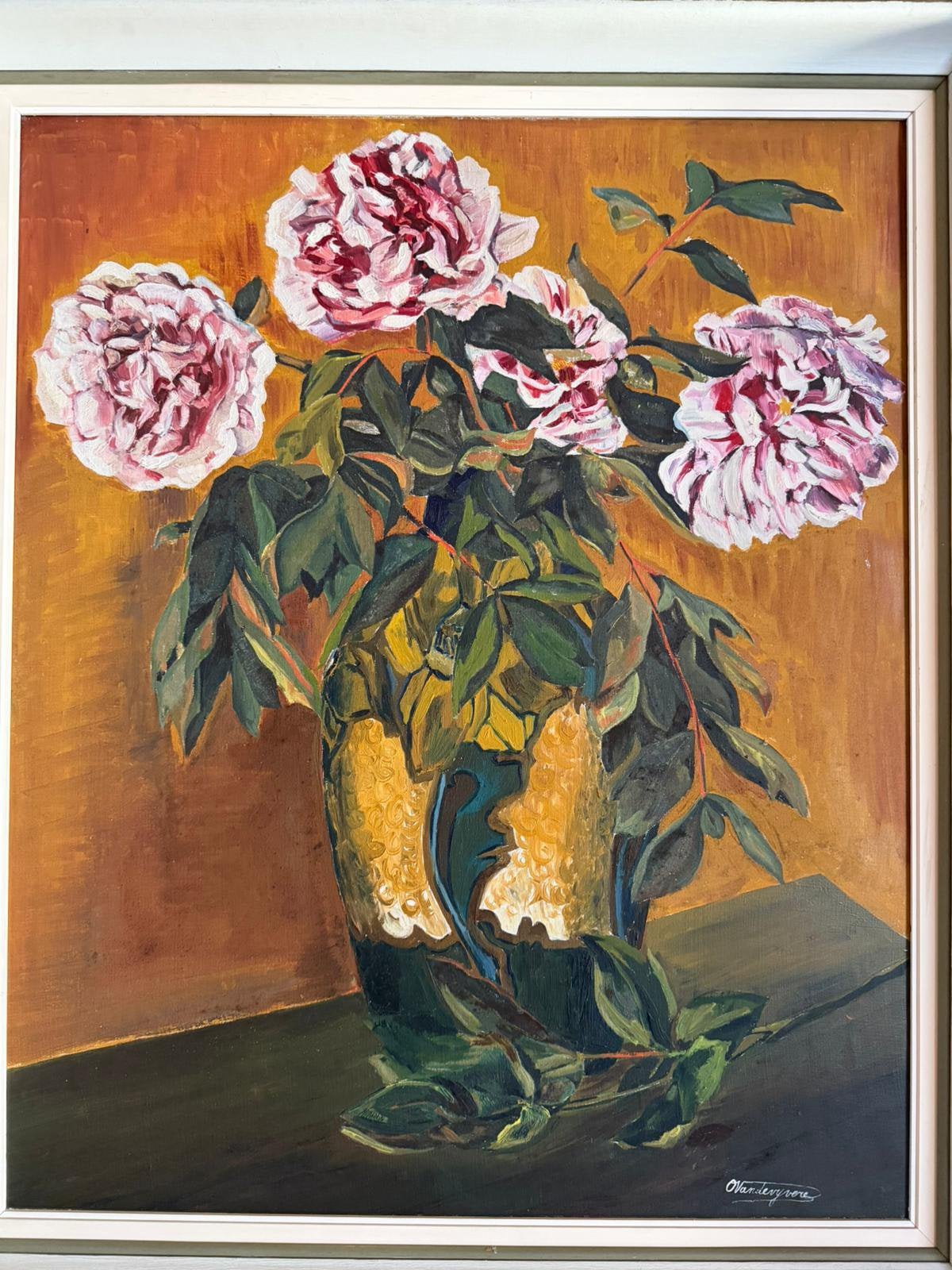 Schilderij Vandevijvere, Ophalen