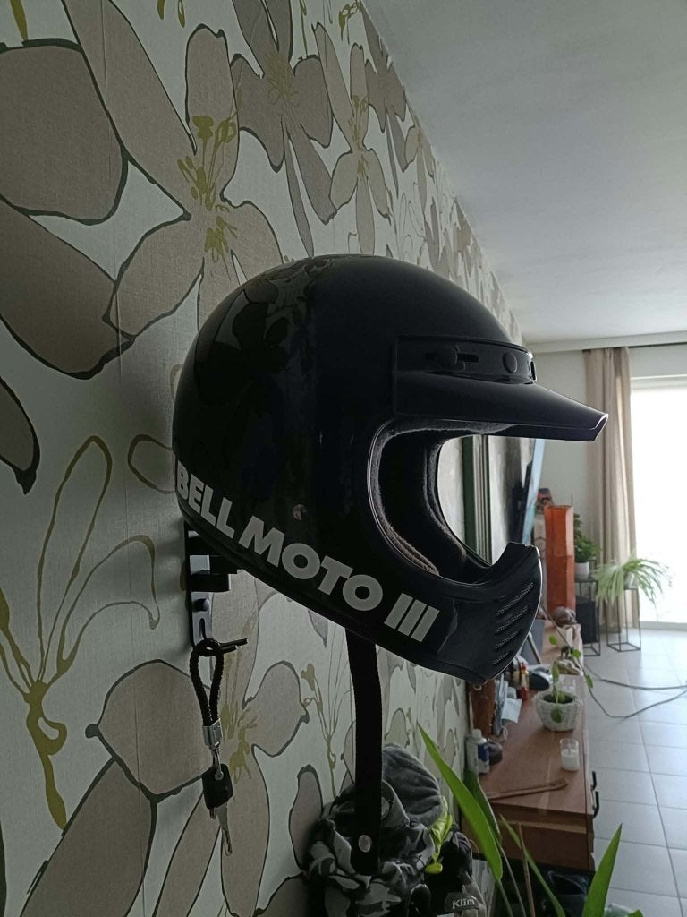 Bell Moto-3 Classic Black - Large - Un classique rétro !, Motos, Seconde main, Vêtements de motocross, Bell, Femmes