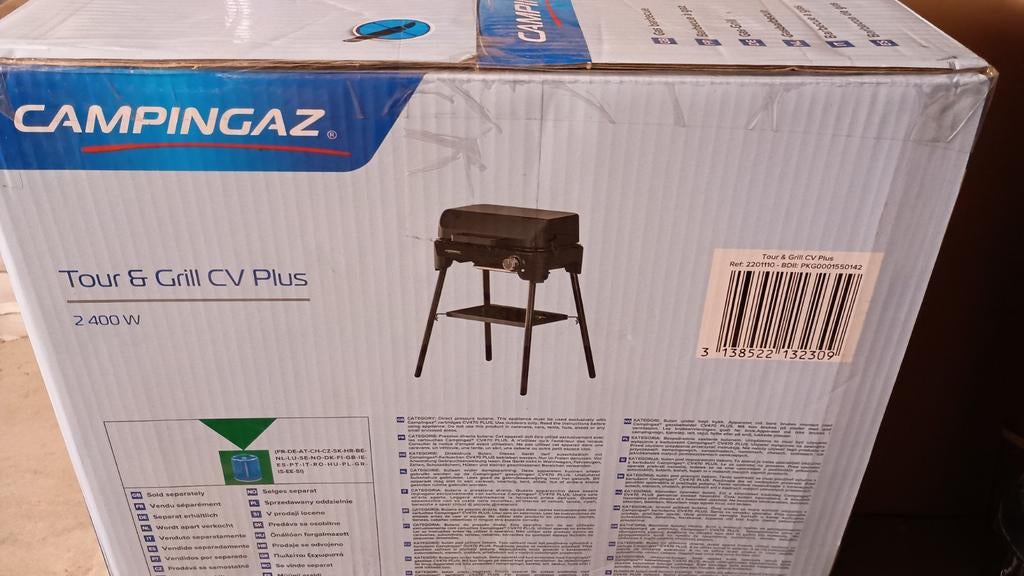 Nieuwe campingaz gasbarbecue, Ophalen of Verzenden