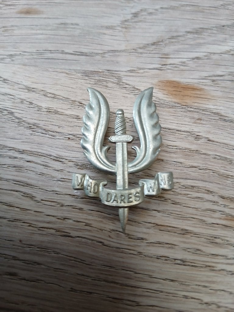 1 Bn Para zilveren badge variant 3 ringen, Verzamelen, Ophalen of Verzenden, Landmacht, Embleem of Badge