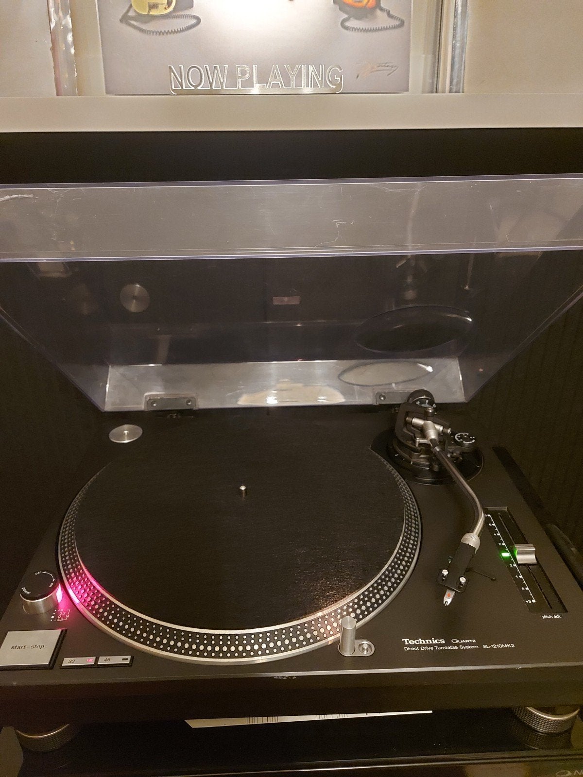 Platine Technics SL1210 MK2 en bel état, Réglage pitch, Tourne-disque, Enlèvement, Utilisé