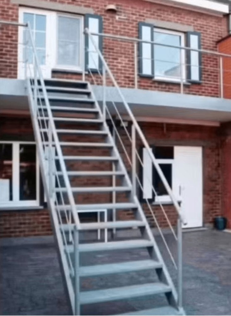 aluminium trap, Ophalen, Gebruikt, Trap