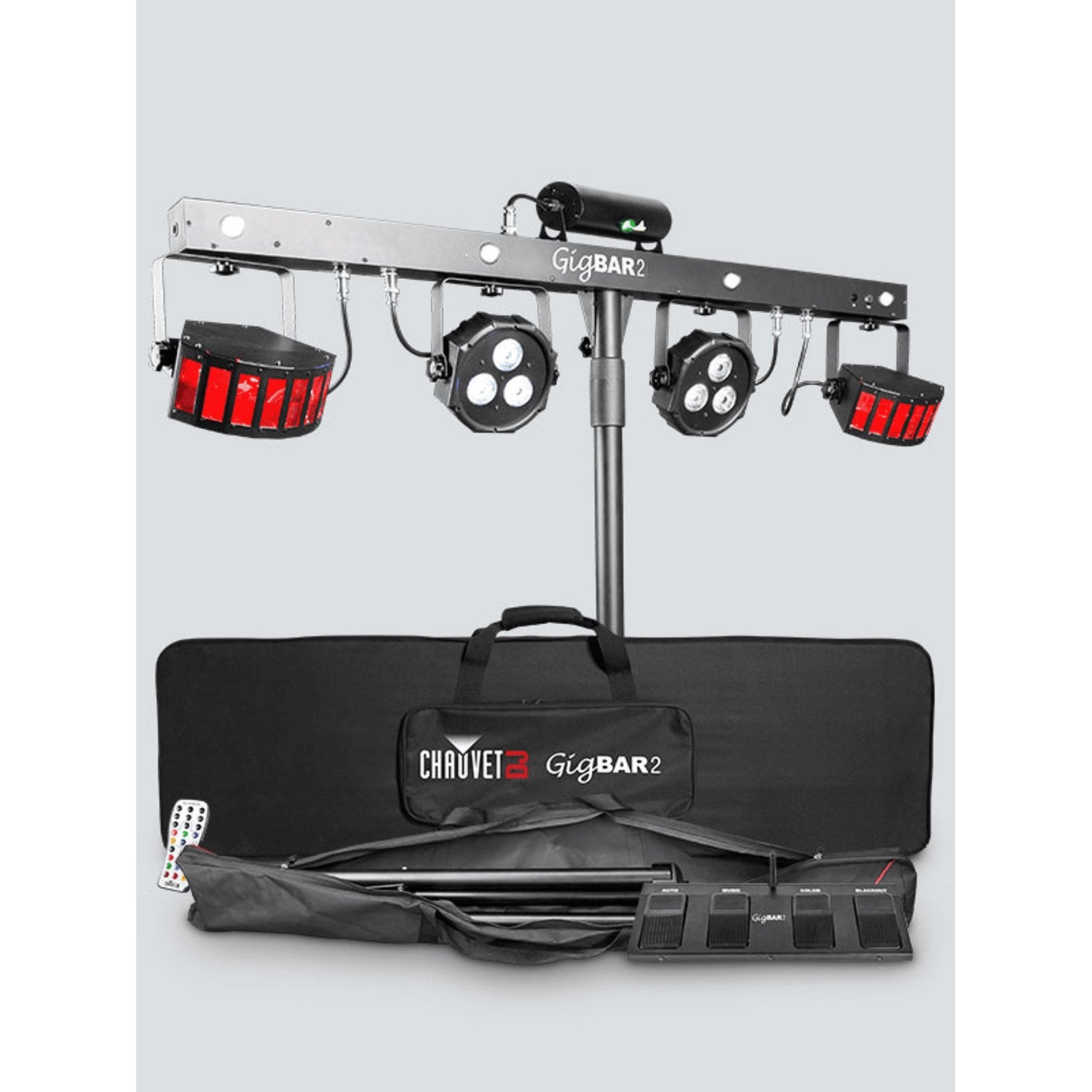 Chauvet Gigbar 2 avec housse de transport et pied, Enlèvement, Utilisé