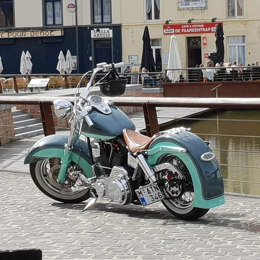 Harley Davidson Lowtail FXR EVO, 2 cilinders, 1340 cc, Gebruikt, Particulier