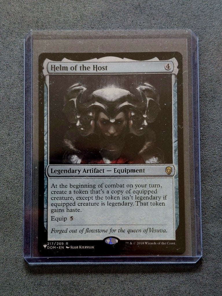 Magic The Gathering (MTG) Helm of the Host DOM, Hobby en Vrije tijd, Verzamelkaartspellen | Magic the Gathering, Ophalen of Verzenden
