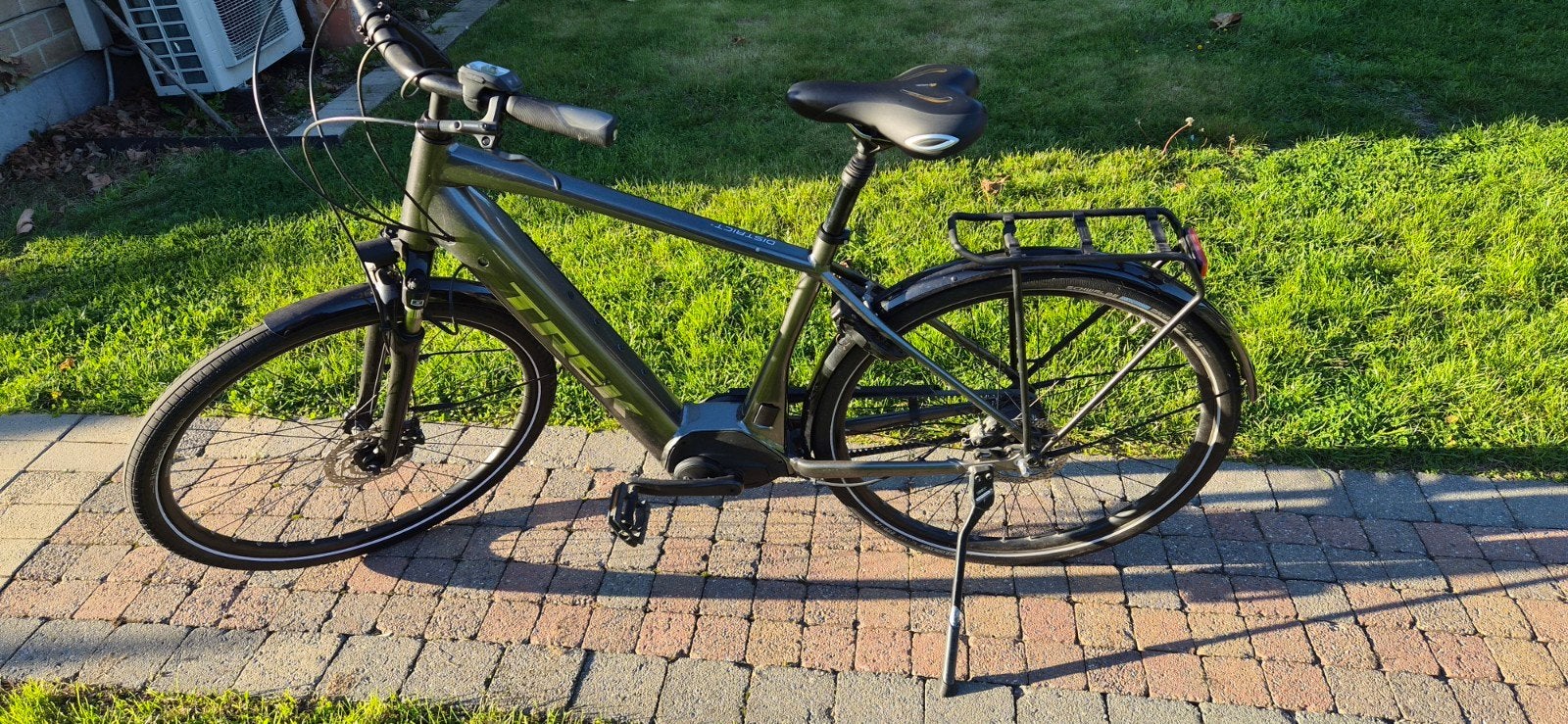 intressepeiling e-bike trek district+7, Autres marques, Moins de 10 vitesses, Enlèvement, Utilisé