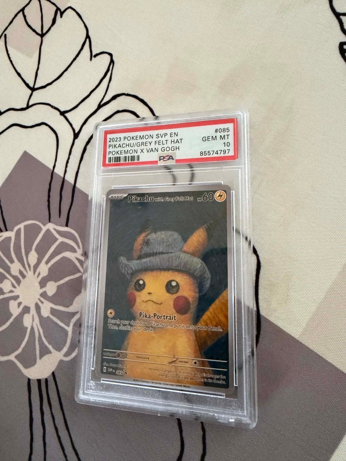 Faux pikachu de Goh Slab PSA 10, Enlèvement ou Envoi