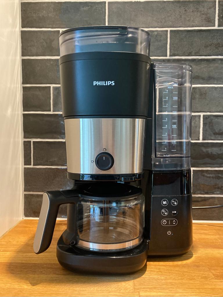 Koffieapparaat voor gemalen bonen én filterkoffie Philips, Elektronische apparatuur, 10 kopjes of meer, Nieuw, Ophalen of Verzenden